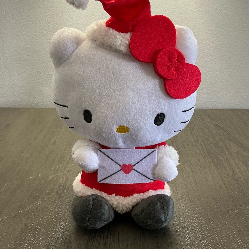 Sanrio Hello Kitty Red and White Stuffed Animal